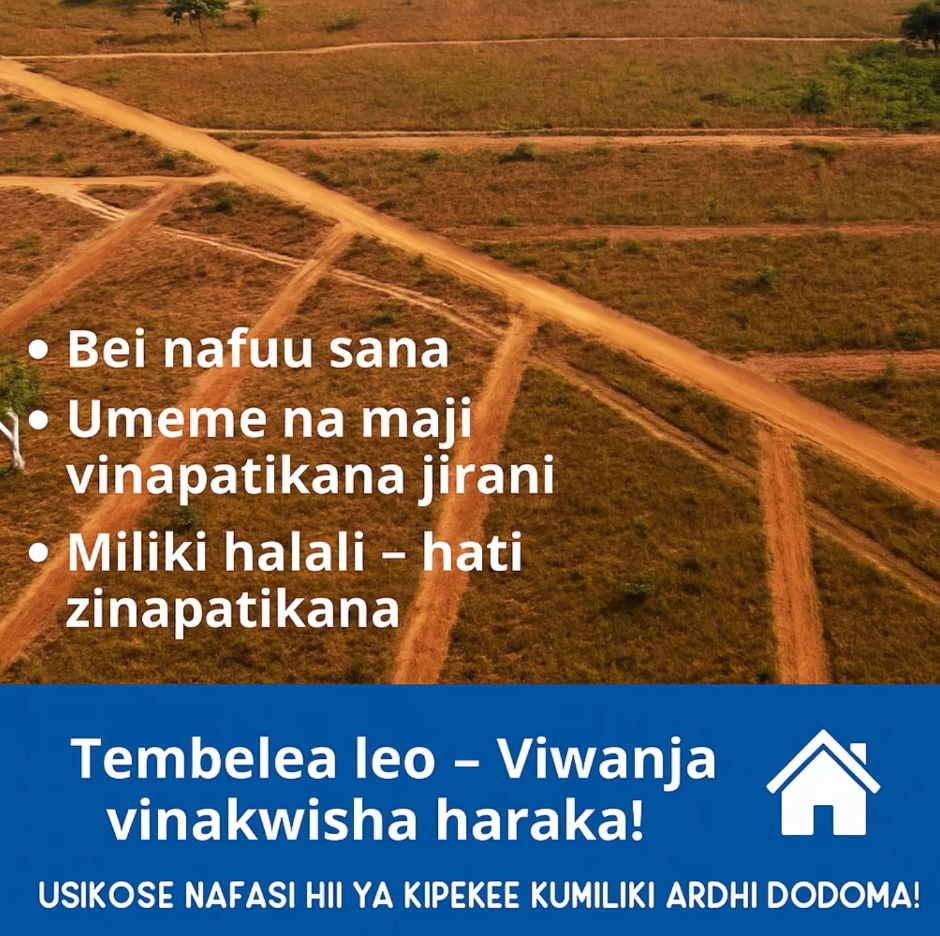 Prime Residential Plots in Dodoma